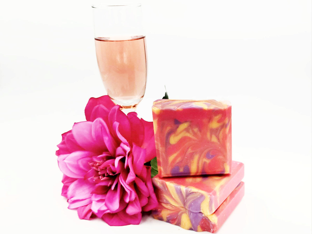 Pink Berry Mimosa Artisan Soap